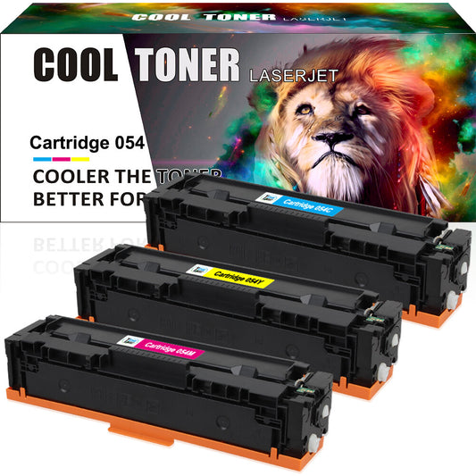 3 PK CRG-054 Toner Cartridge for Canon 054 MF642cdw MF641cw MF640C LBP620