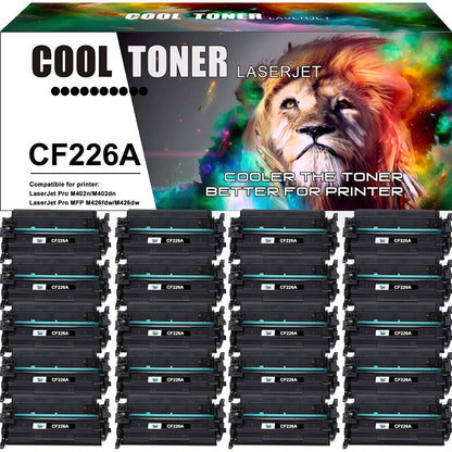 20 CF226A Ink Toner Compatible with HP 26A LaserJet Pro M402dn M426fdw MFP Black