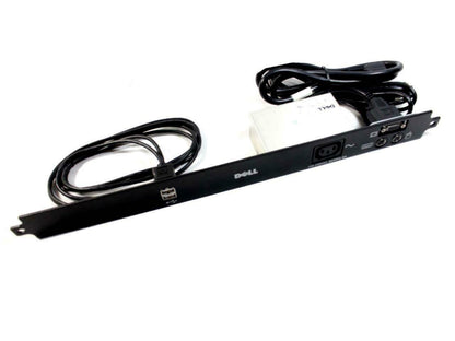 New Genuine Dell PS/2 KVM USB Front Access Panel Assembly Kit Black Cable PF390