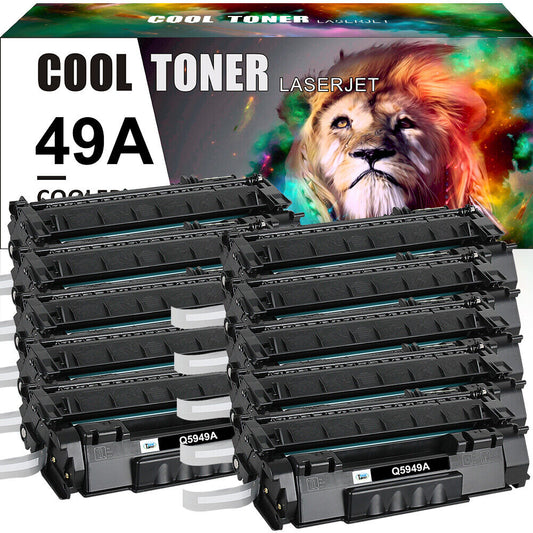 10PK 49A Cartridge for HP Q5949A Toner LaserJet 1320 1320N 1320TN 1320NW