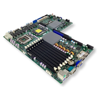 SuperMicro 1U Intel Dual LGA 771 5300 5100 5000 Series Server Motherboard X7DBU