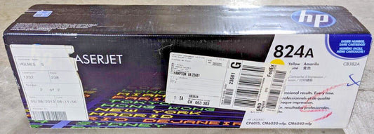Genuine HP 824A CB382A Yellow High Yield Toner 21K Page CP6015 CM6030 CM6040 NEW