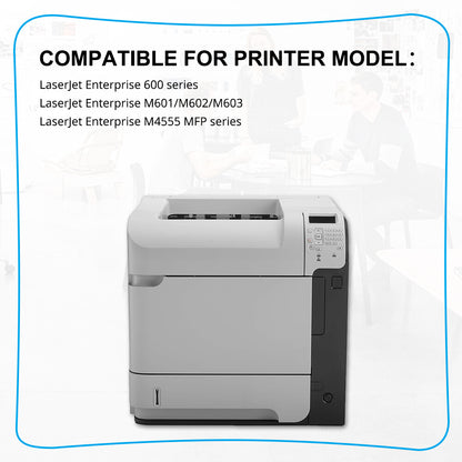 4PK CE390A 90A Toner Compatible with HP LaserJet Enterprise M4555 MFP 600 M602