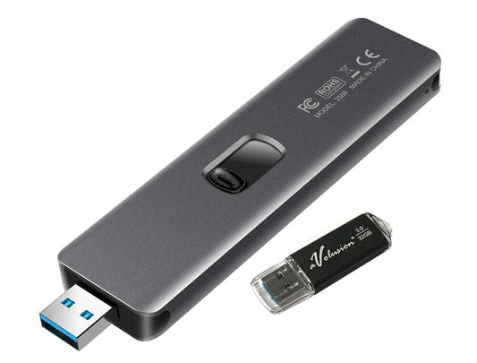 Avolusion (C2588-480G+32G) Slim 480GB USB 3.1 External SSD +32GB USB Flash Drive