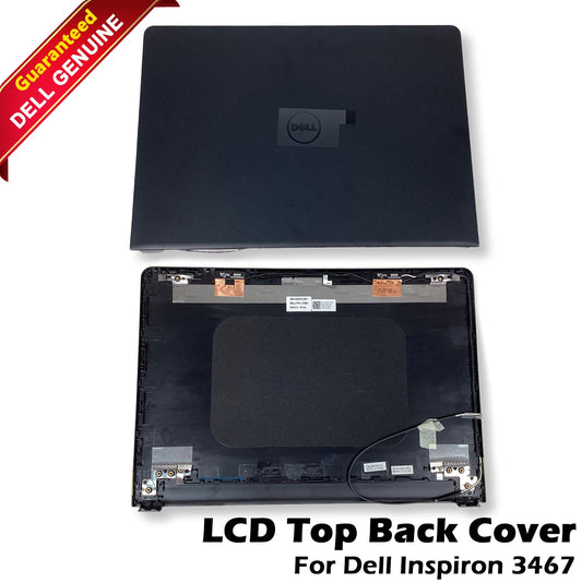 Genuine Dell Inspiron 3467 Screen LCD Back Cover Rear Lid Top Case J70RH