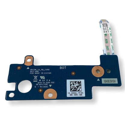 Dell Alienware M15 Laptop Power Button Board W/Cable V05DJ PWF15 HUA 01