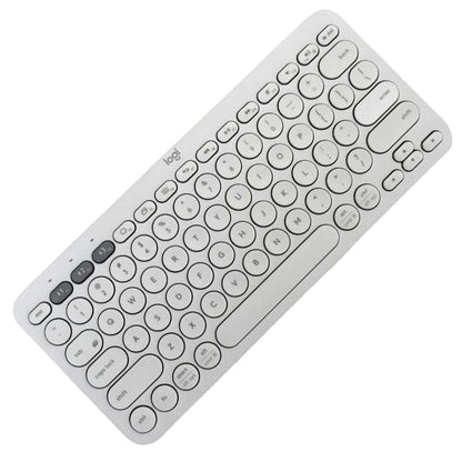 Logitech K380 Wireless Multi-Device Bluetooth Keyboard 78 Keys Off White QWERTY