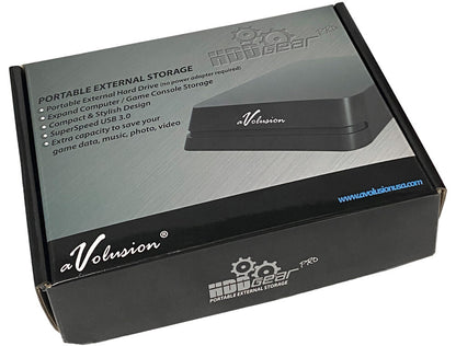 Avolusion Mini HDDGear Pro 640GB USB 3.0 External Hard Drive (For Xbox One X, S)