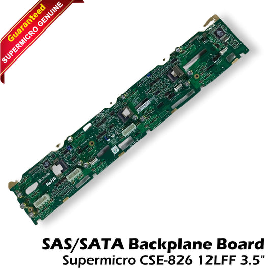 Supermicro SAS826A 12x 3.5" SAS/SATA 3GB Slot Server Backplane for SC847A SC826 (NOT FOR HOME PC)