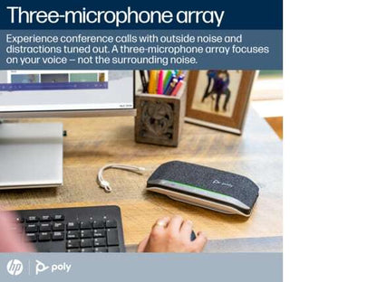 Poly Sync 20+M Speakerphone +USB-A to USB-C Cable +BT700 dongle +Pouch