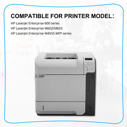 3PK CE390X 90X Black Toner Compatible with HP M4555 MFP 600 M602 M603 Printer