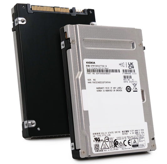 Kioxia PM7-R Series SAS-4 7.68TB 24Gb/s 2.5in Enterprise SSD KPM7XRUG7T68 (NOT FOR HOME PC)