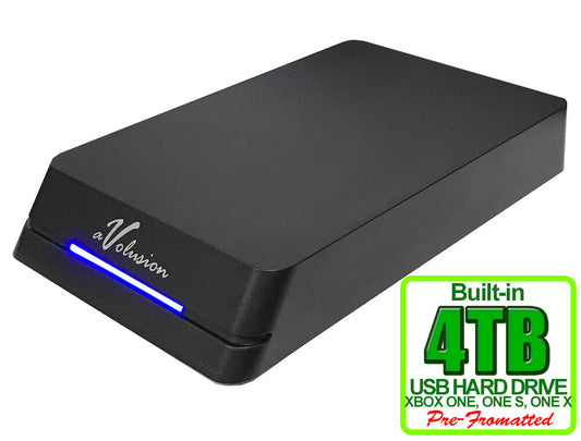 Avolusion 4TB HDDGear Pro External USB 3.0 Gaming Hard Drive for XBOX ONE X, S