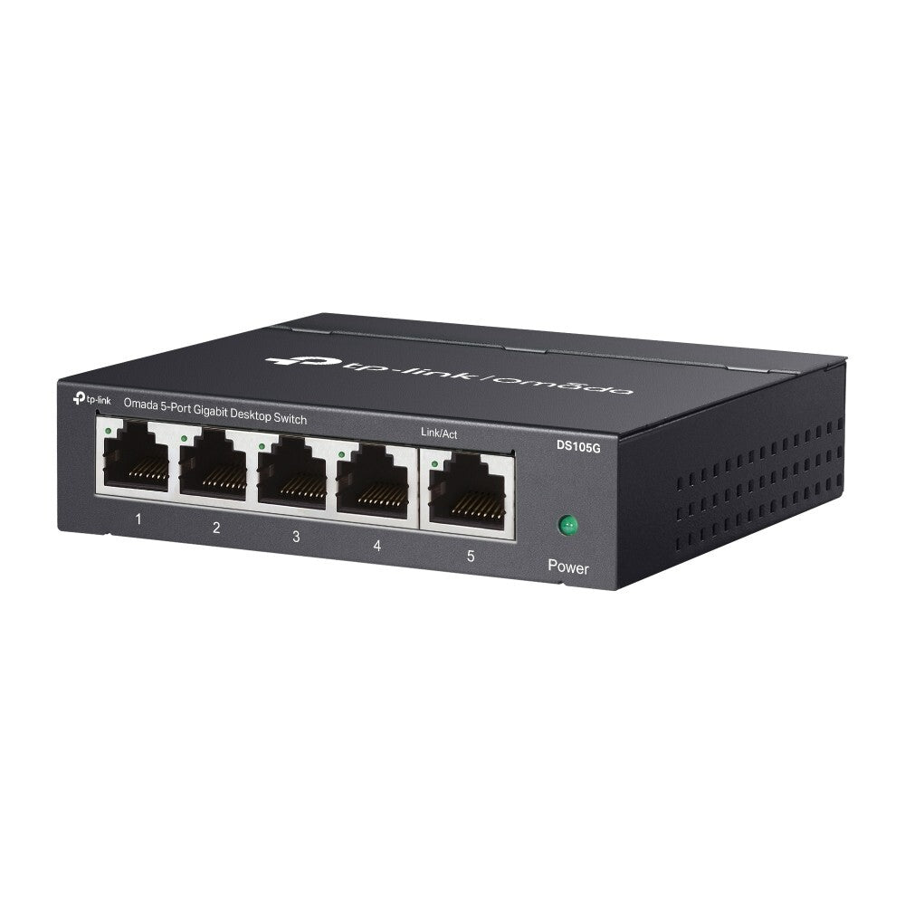 TP-Link DS105G | Omada 5-Port 10/100/1000Mbps Gigabit Unmanaged Switch
