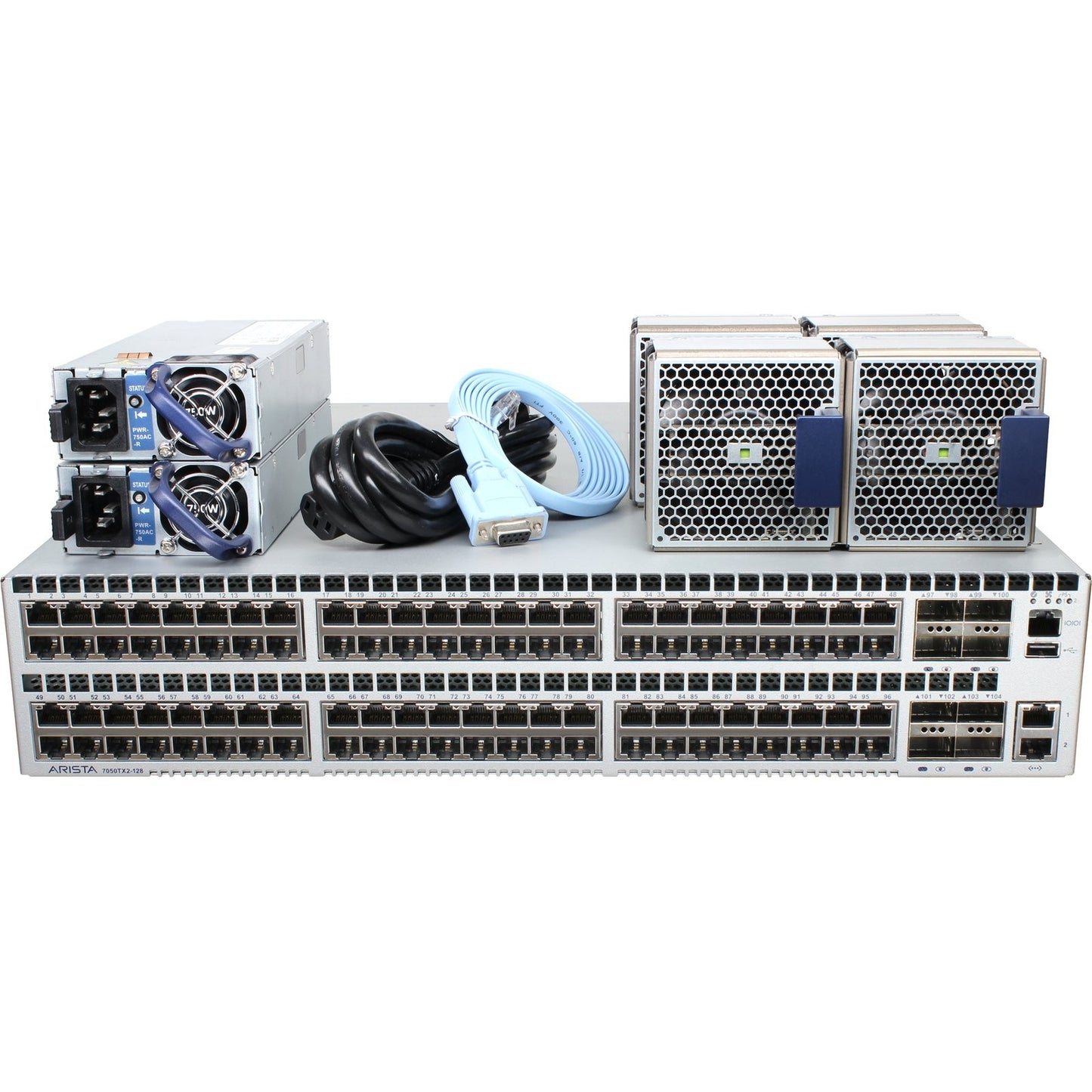 Arista DCS-7050TX2-128-R 96P 10GbE RJ45 8P 40GbE QSFP+ Switch