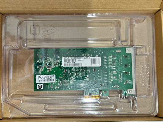 Intel EXPI9400PTBLK PRO/1000 Single Port Gigabit PCI-E Network Adapter Card