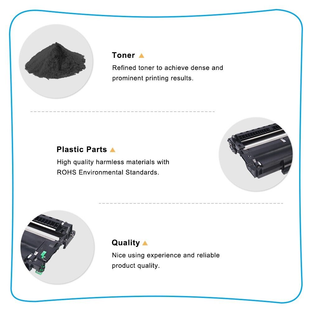 2 PK DR730 Drum Unit For Brother TN760 HL-L2350DW L2370DW MFC-L2710DW printer