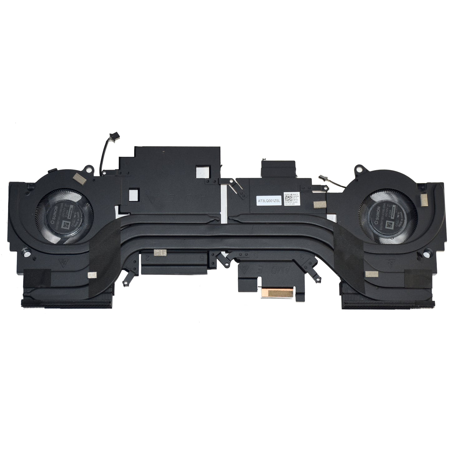 Dell G Series G15 5520 5525 RTX 3060 CPU GPU Heatsink Cooling Fan Assembly XF50C