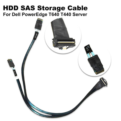 Dell PowerEdge T640 T440 Server 8x LFF HDD SAS Storage Cable G5RFK 0G5RFK (NOT FOR HOME PC)