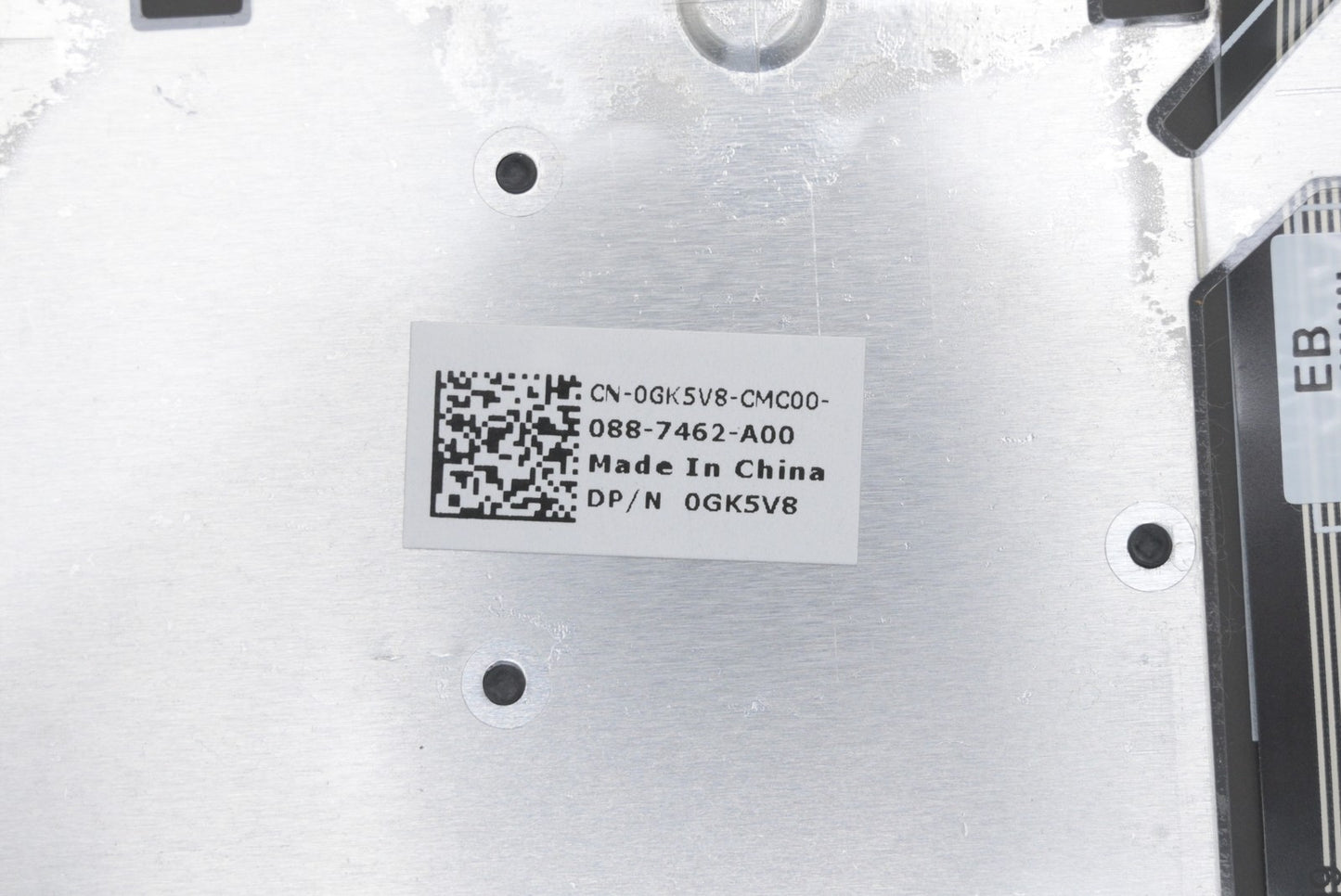 Dell Vostro 14 5468 UK Eng Backlit Keyboard Palmrest Assembly GK5V8 J8YTG PTGCR