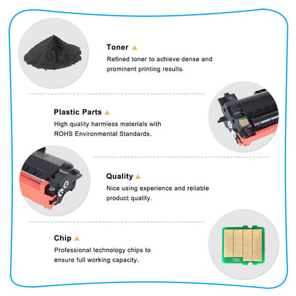 8 TN760 Toner Cartridge for Brother HL-L2395DW L2370DW MFC-L2710DW L2750DW TN730