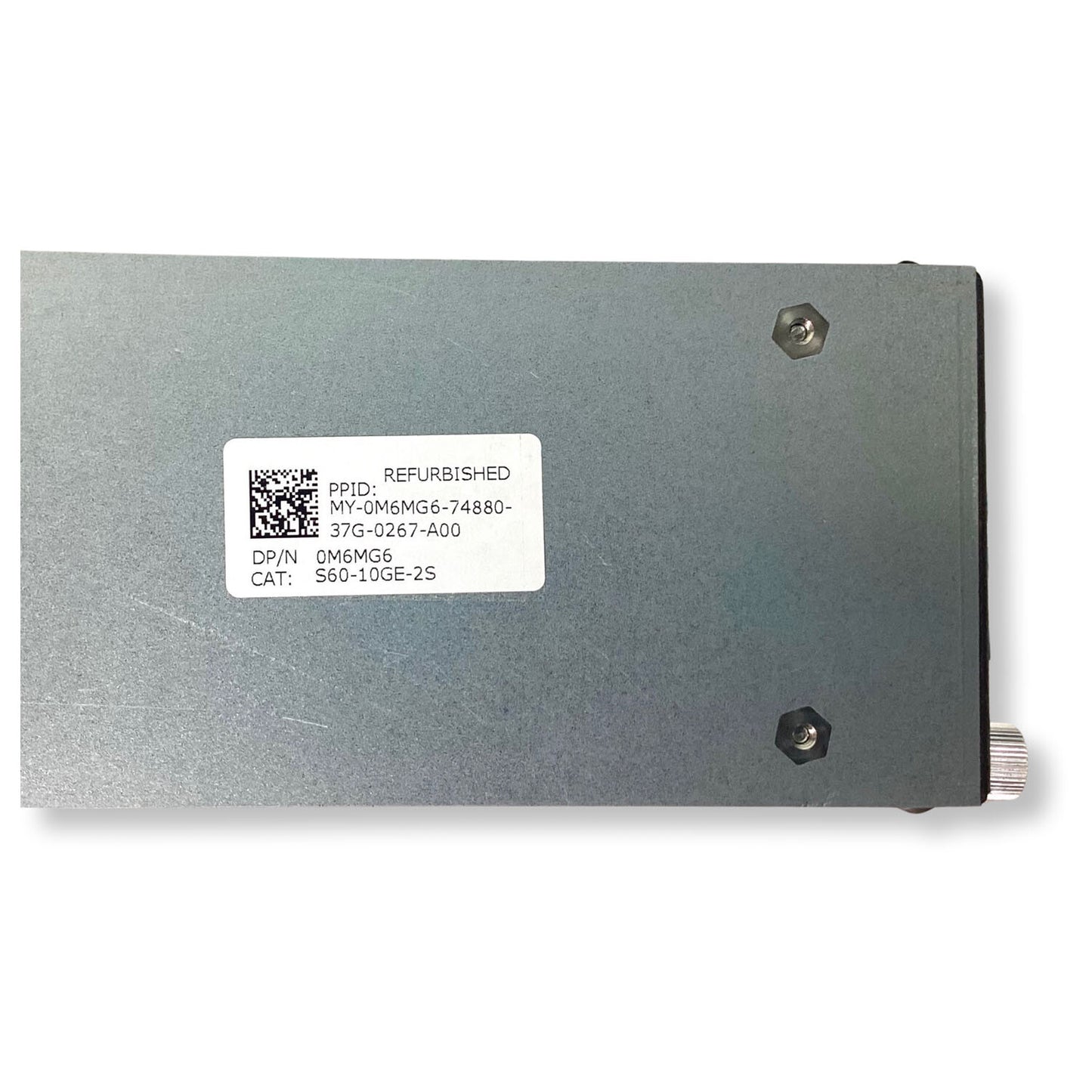 Dell Force 10 2-Port SFP+ High Speed Uplink module M6MG6 S60-10GE-2S