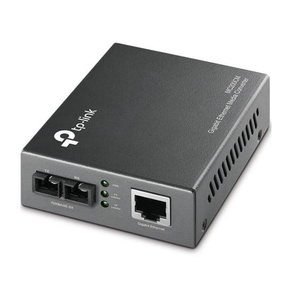 TP-Link MC200CM | Gigabit RJ45 to Gigabit Multi-Mode SC Fiber Media Converter