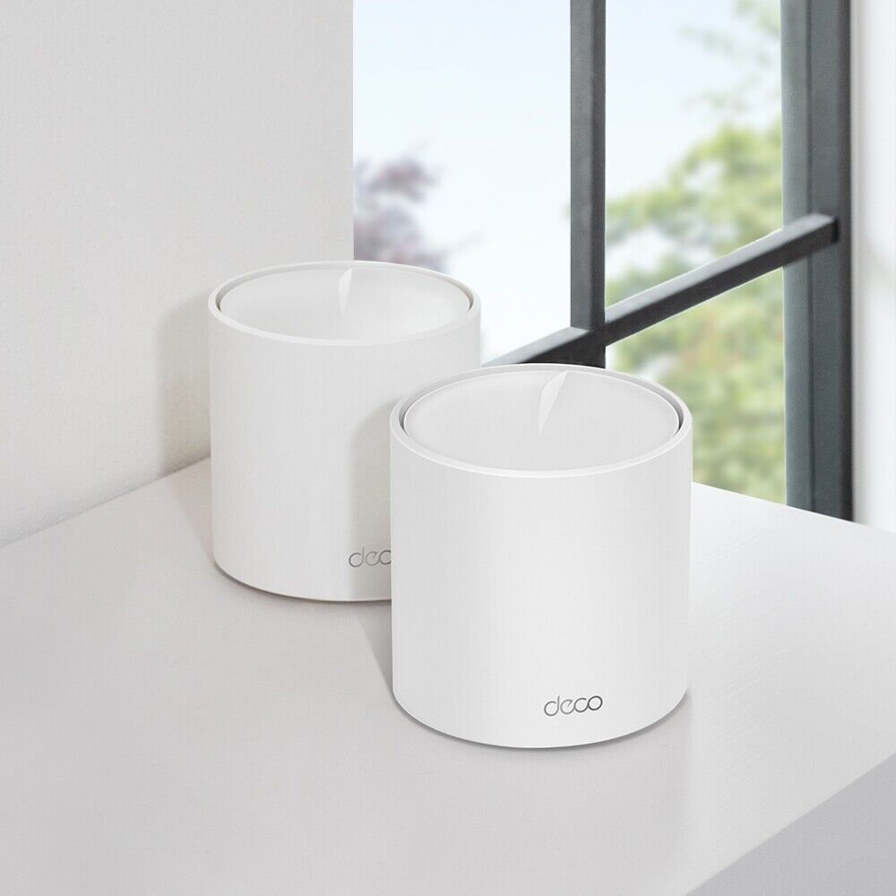 TP-Link Wi-Fi 6 AX3000 Mesh Router System | 2- Mesh Routers | Deco W6000(2-pack)