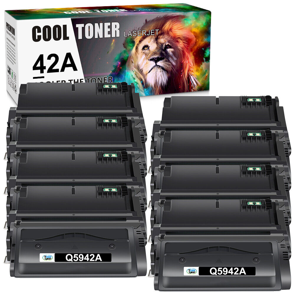 8x Q5942A Toner Compatible with HP 42A LaserJet 4200 4250 4300 4240 4250tn 4250n