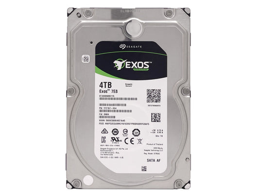 Seagate EXOS 7E8 ST4000NM0115 4TB 7200RPM SATA 6Gb/s 3.5" Enterprise Hard Drive