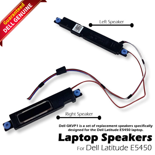 Lot of 4 Dell Latitude E5450 Replacement Speakers Left & Right PK23000O000 GKVP1