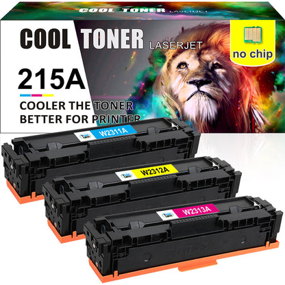 3 W2310A 215A Toner Compatible With HP LaserJet Pro M155 M182nw M183fw (No Chip)