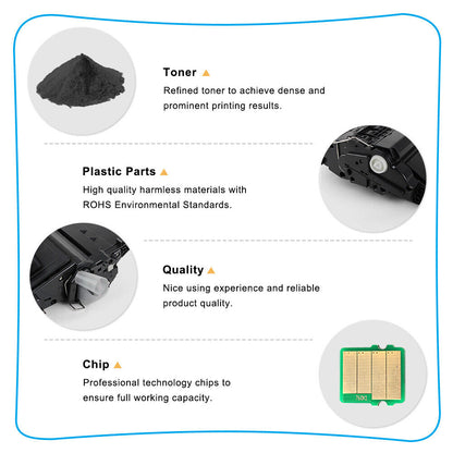 12PK Compatible With HP CF281A 81A Toner LaserJet Enterprise MFP M630dn M630f