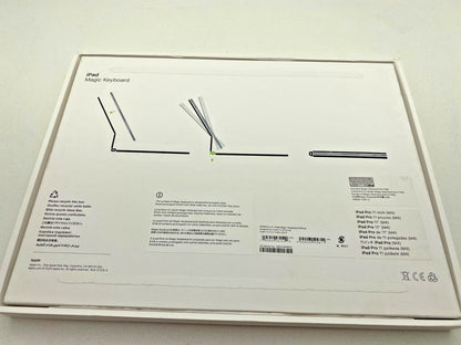 OPEN BOX - Apple Magic Keyboard Case iPad Pro 11 inch M4 - White A2975 MWR03LL/A
