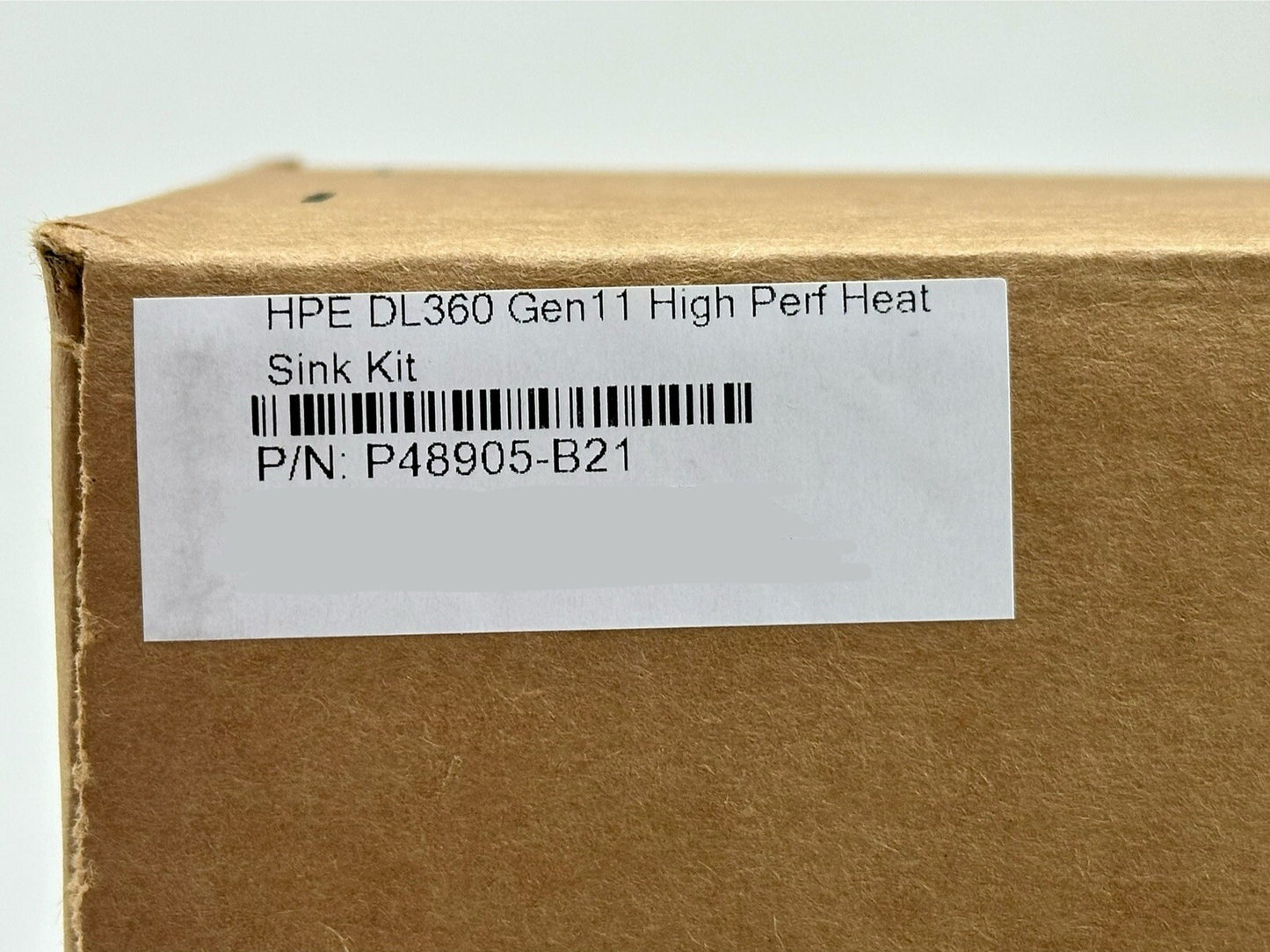 HPE P48905-B21 DL360 DL560 Gen11 1U High Perf Heat Sink Kit 1x Heatsink Proliant