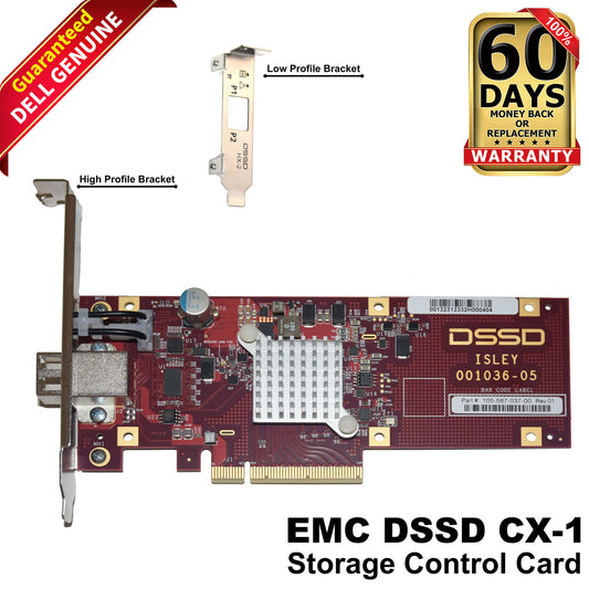 Dell EMC DSSD CX-1 Isley 001036-05 SAS Controller Card 3T3DV 6T52H Qt1202 (NOT FOR HOME PC)