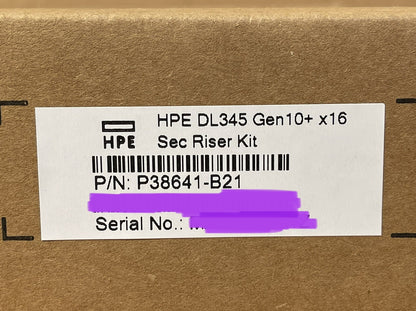 HPE ProLiant DL345 Gen10 Plus x16 Secondary Riser Kit "Secondary Riser 2" FHFL