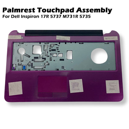 Genuine Dell Inspiron 17R 5737 Palmrest w/Touch Pad and Power Button PINK 5NRWN