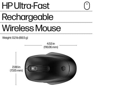 HP 515 Ultra-Fast Rechargeable Wireless Mouse