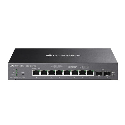 TP-Link SG2210XMP-M2 | Omada 8-Port 2.5Gbps PoE+ Smart Switch | 2* 10GbE SFP+