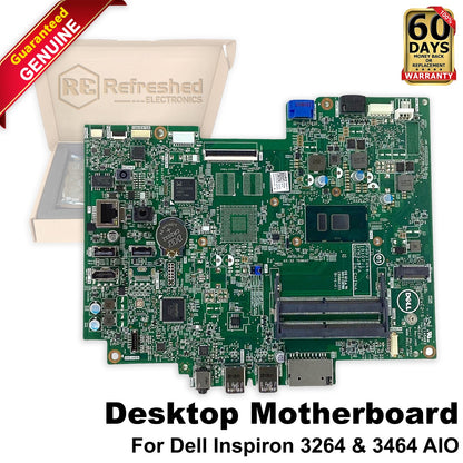 Dell Inspiron 3464 AIO DDR4 Motherboard with Intel i3-7100U 2.40GHz CPU H6C3V