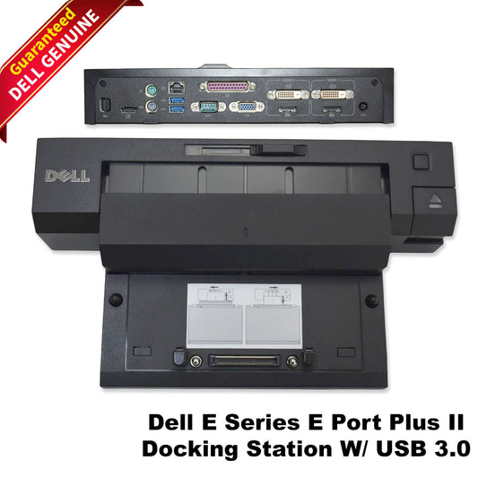 Dell E-Port Plus II Docking Station USB 3.0 Port Replicator 35RXK PR02X