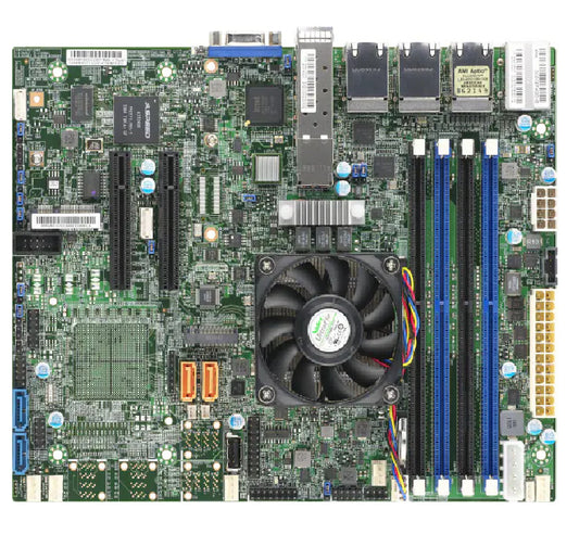 Supermicro X10SDV-12C+-TP8F Motherboard - Embedded Flex ATX MBD, Xeon D-1500