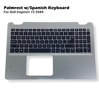 New Dell Inspiron 15 5584 Laptop Palmrest Spanish Keyboard Assembly HOI09 DHGHK