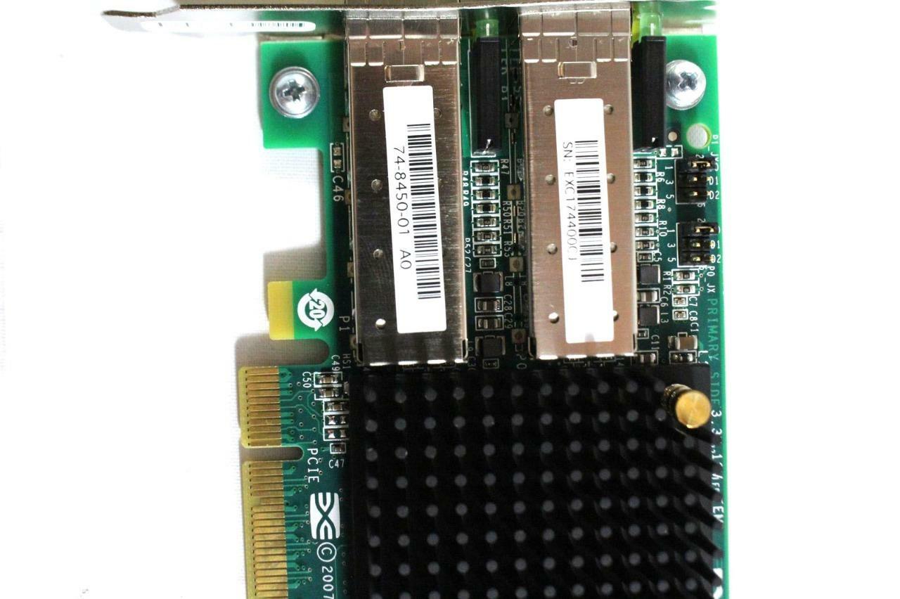 Cisco Emulex N2XX-AEPCI05 V01 Dual-Port 8Gb Fiber Channel Card w/2x 850nm SFP