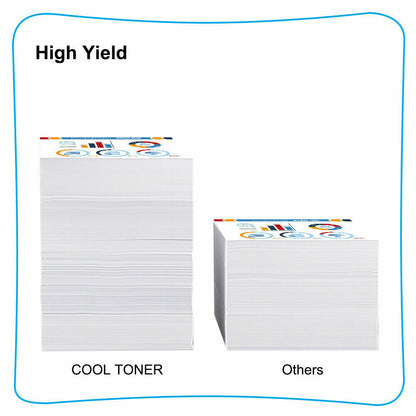 Yellow Toner With Chip Compatible with HP 414X W2020X MFP M479fdn M454dw M454dn