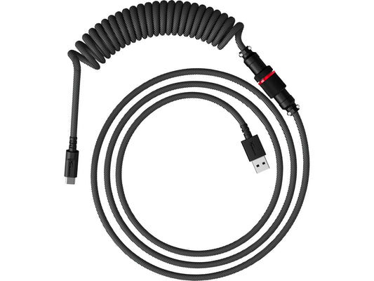 HyperX USB-C Coiled Cable Gray-Black