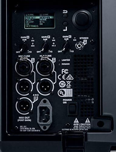 QSC K12.2-TD Two-Way 12" 2000W Powered Portable PA Speaker