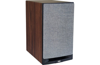 Elac 6-1/2? Uni-Fi Reference Bookshelf Speakers - Black w/Walnut (Pr)- UBR62-BK