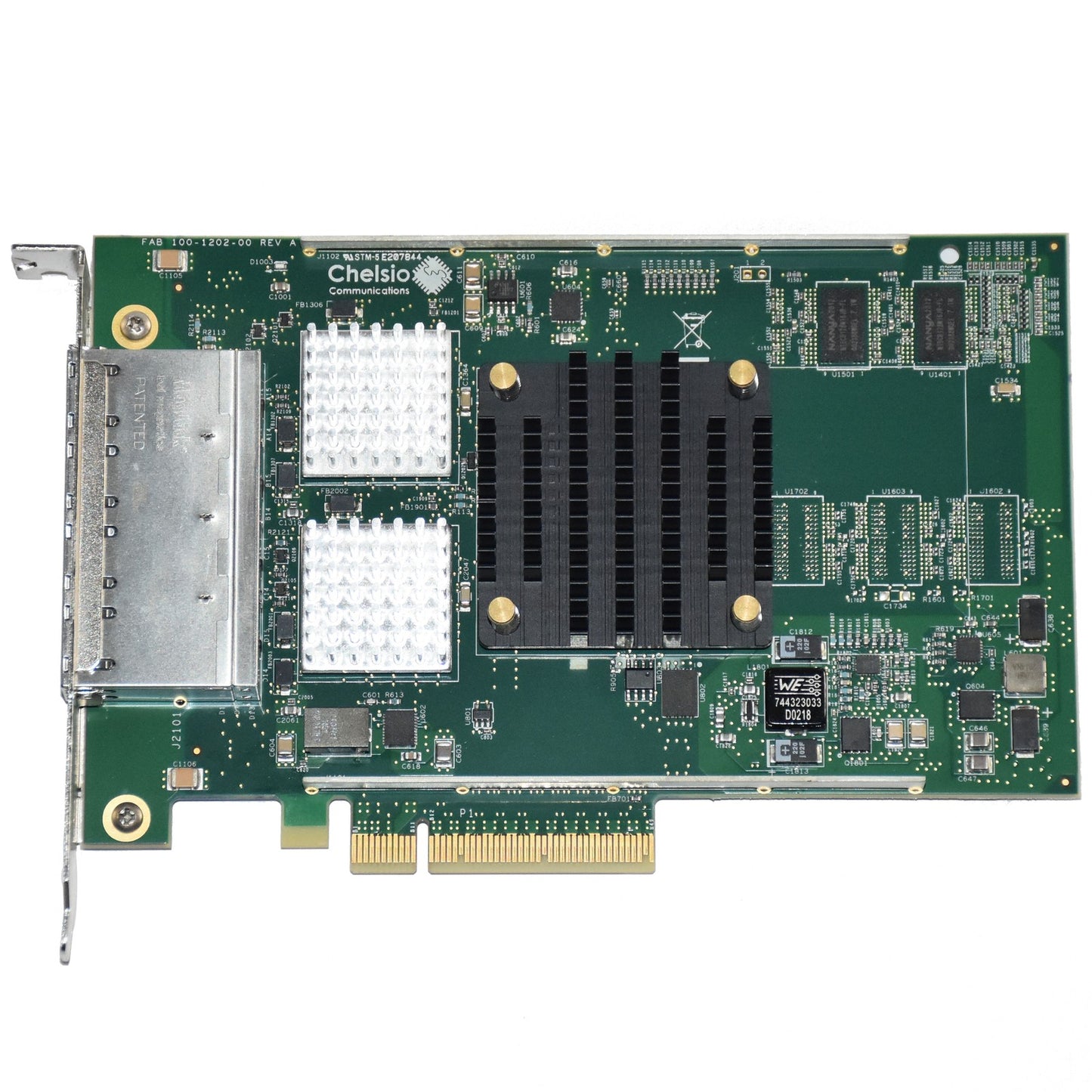 Dell Chelsio Quad Port 10GbE T540-BT T5 RJ-45 Low Profile Network Adapter 5MHDP